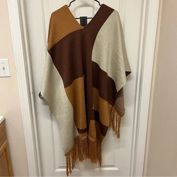 NWT Frye Patchwork Shawl - Picture 7 of 10